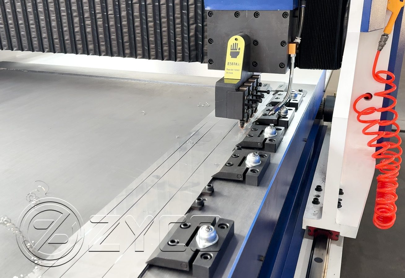 auto v grooving machine