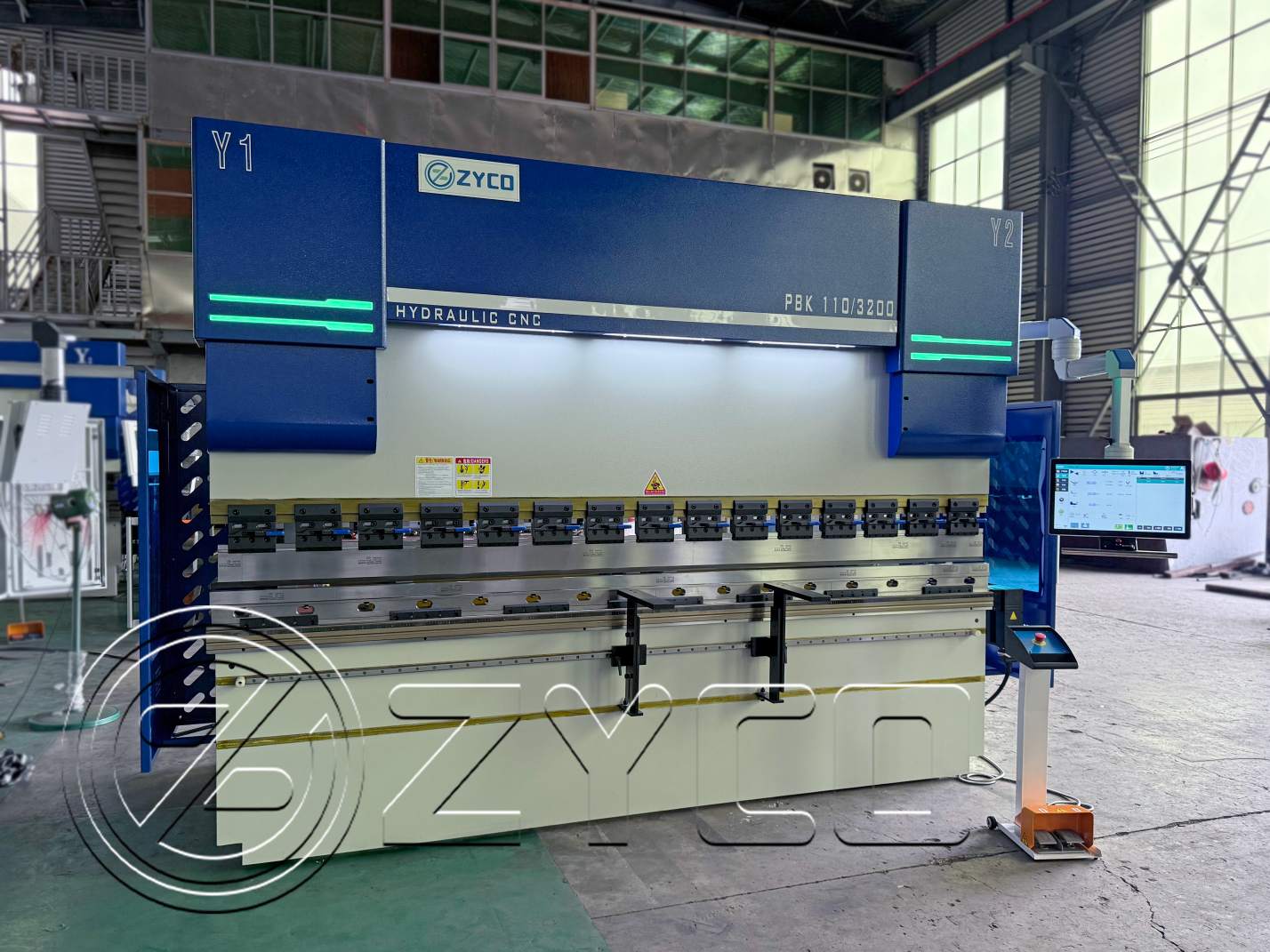 Copper plate pure electric press brake