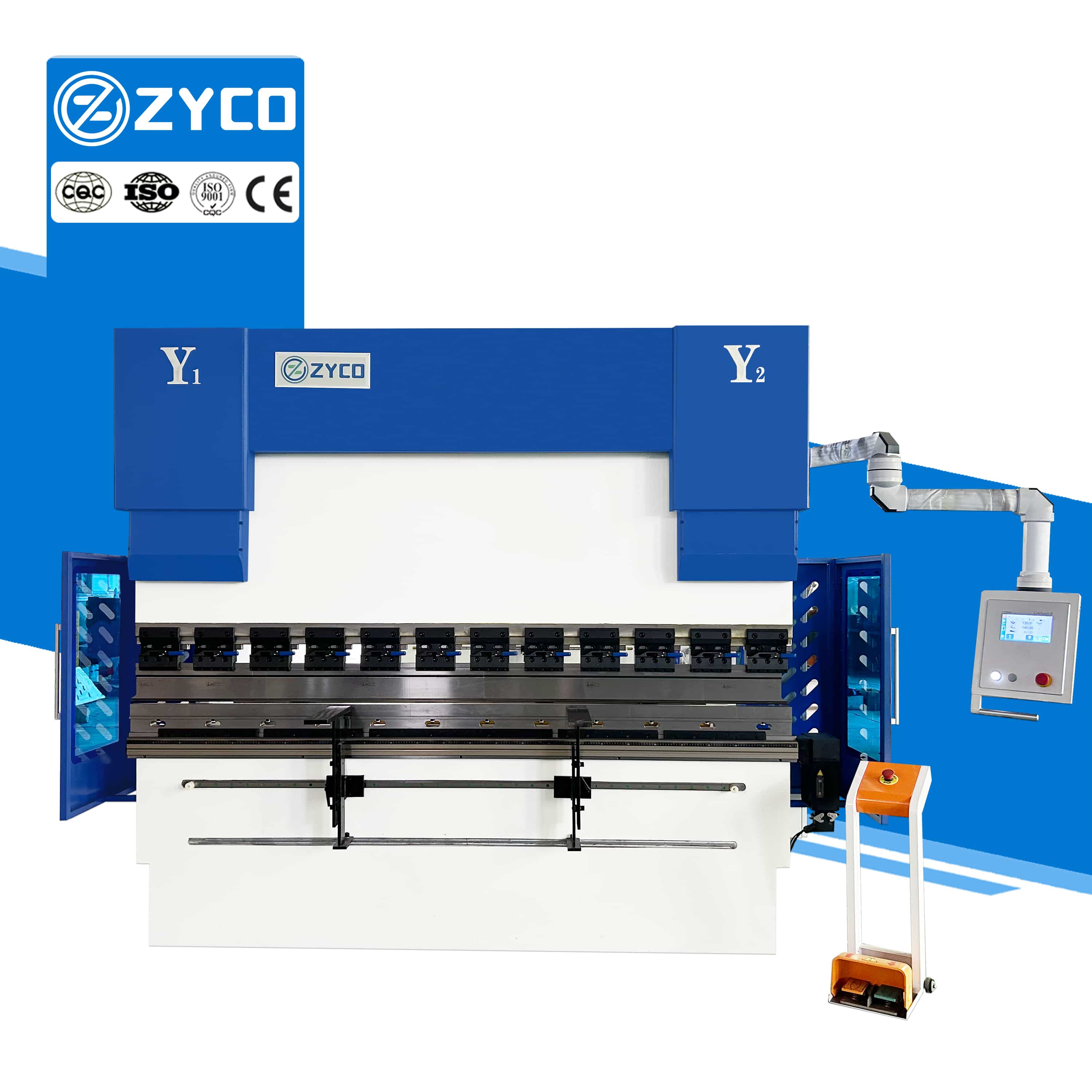 Хорошее качество 100 160Tons CT8 CNC Press Тормоз для обработки листового металла Гидравлическая пластина