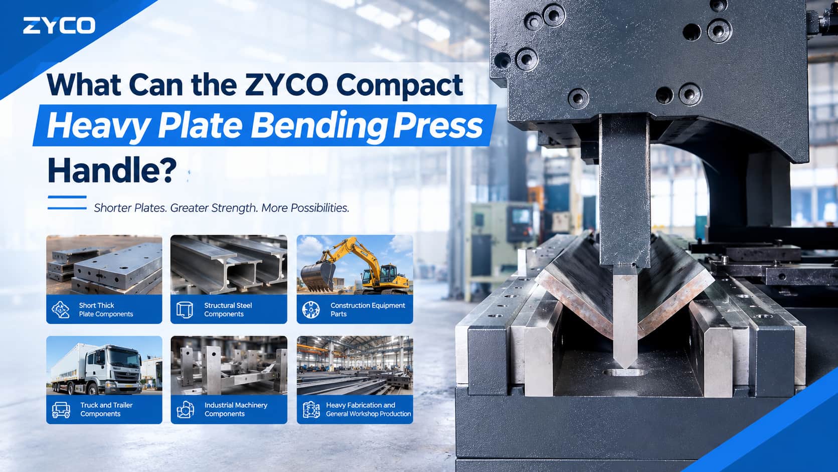 На что способен компактный листогибочный пресс ZYCO?